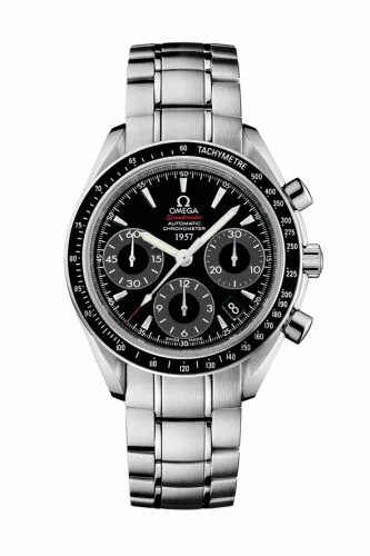 Omega Speedmaster Date 40 Stainless Steel / Black / Bracelet / 1957 Japan 323.30.40.40.01.001 (32330404001001)
